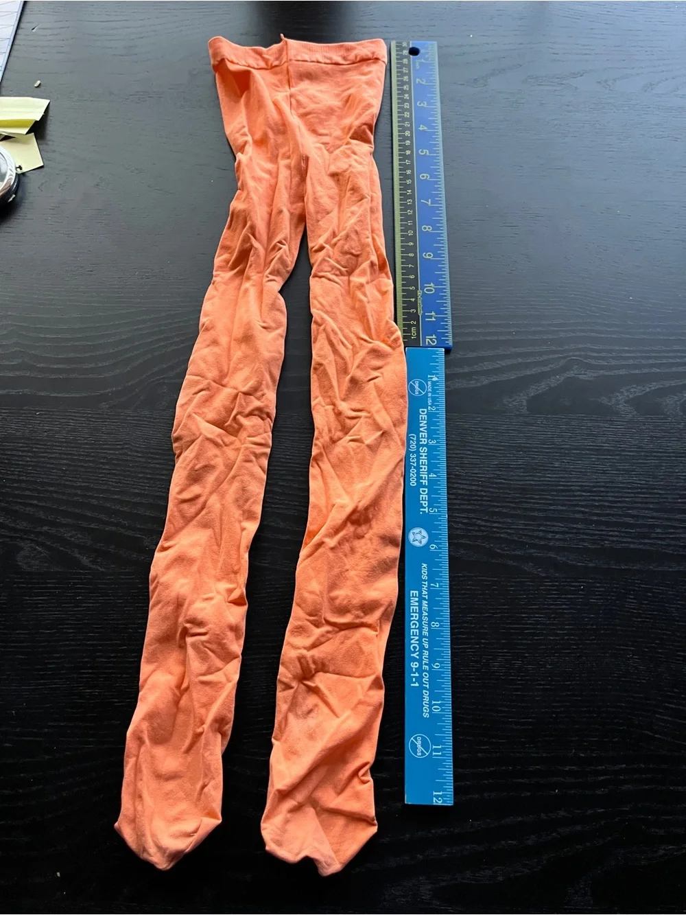 Target Orange Girls Tights Size 12-14 Nylon Spandex Blend